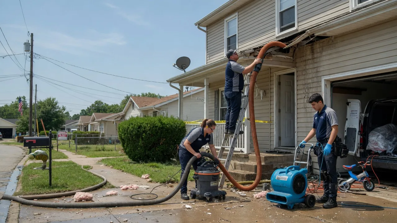 Water Damage Restoration in Neshanic Station, NJ near me